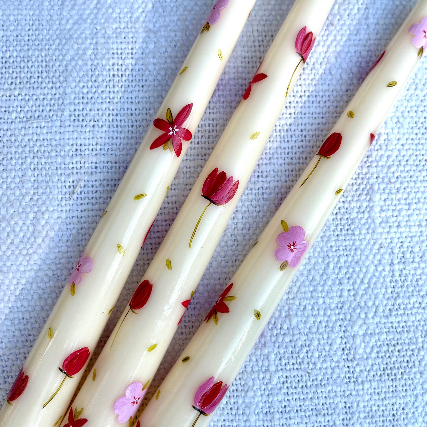 Fleurs roses